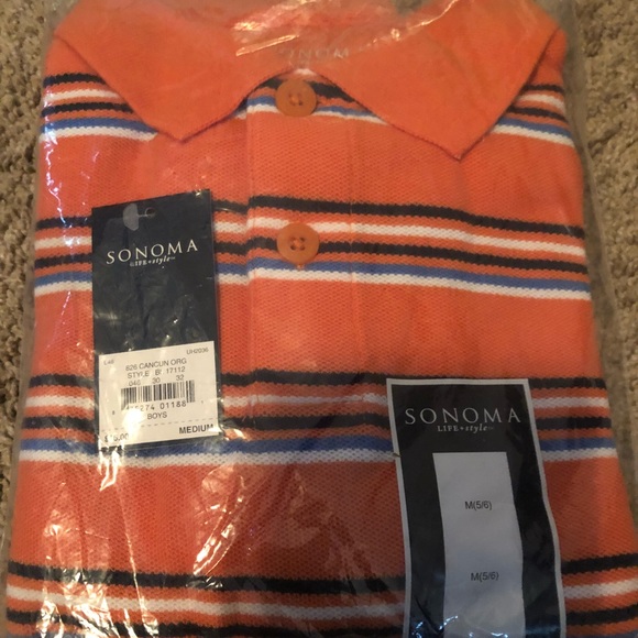 Sonoma Boys Polo Style Top - Picture 2 of 4
